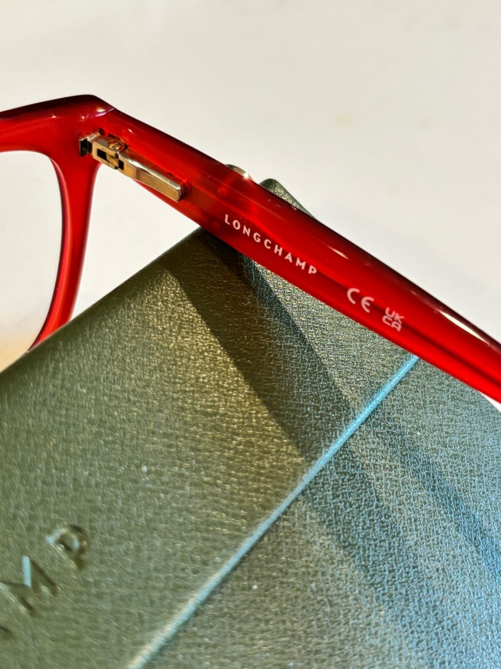 Brand New Longchamp Red Ladies Eyeglass Frames - Picture 4 of 7